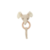Rammelaar & bijtring olifant | Beige