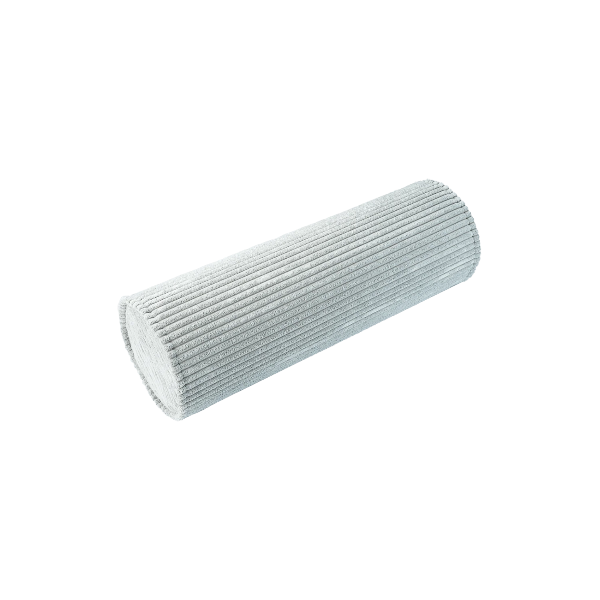 Ribstof rolkussen | Ø 18 x 55 cm | Peppermint green