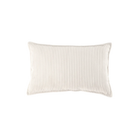 Ribstof sierkussen | 30 x 50 cm | Marshmallow