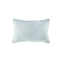Ribstof sierkussen | 30 x 50 cm | Peppermint green