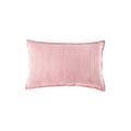 Ribstof sierkussen | 30 x 50 cm | Pink mousse