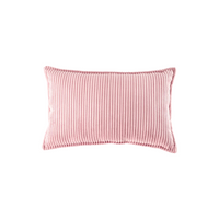 Ribstof sierkussen | 30 x 50 cm | Pink mousse