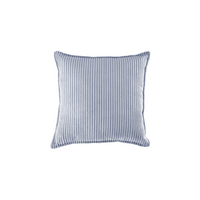 Ribstof sierkussen | 45 x 45 cm | Blueberry blue