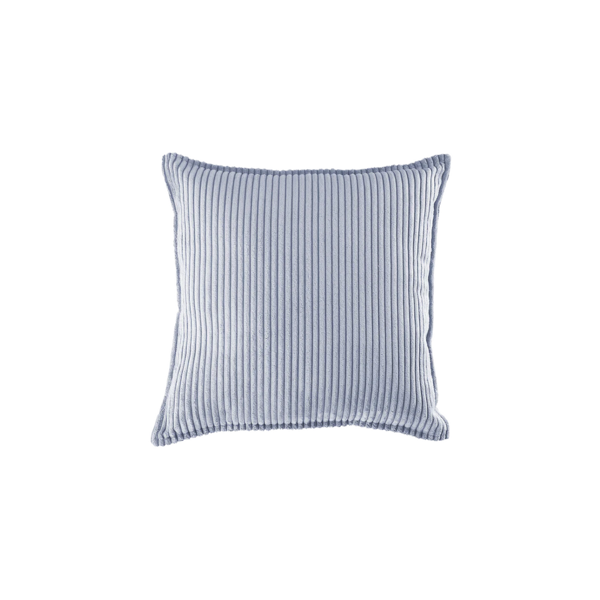 Ribstof sierkussen | 45 x 45 cm | Blueberry blue