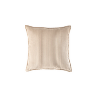 Ribstof sierkussen | 45 x 45 cm | Brown sugar
