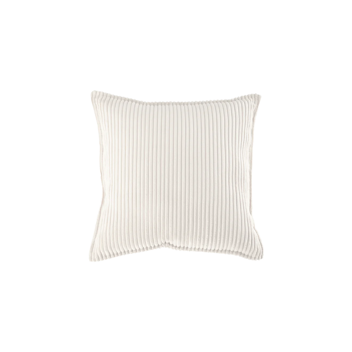 Ribstof sierkussen | 45 x 45 cm | Marshmallow