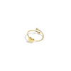 Ring | Little heart | Goud