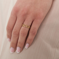 Ring | Love all over | Goud