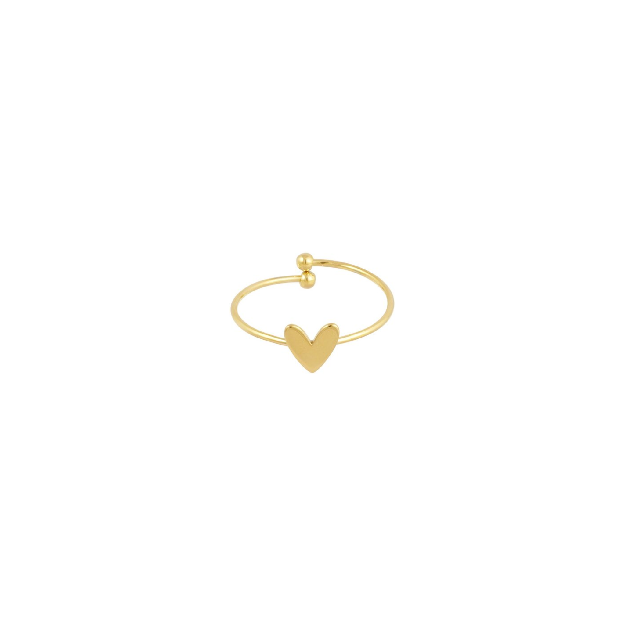 Ring | Simple love | Goud