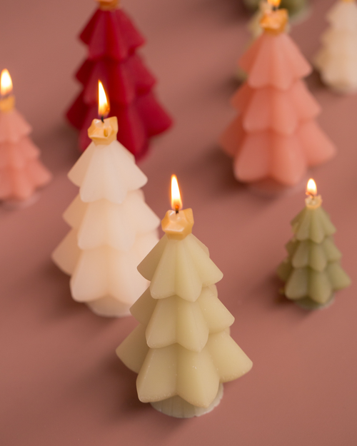 Pre-order | Kerstboomkaars ster | Vanilla | 15 cm