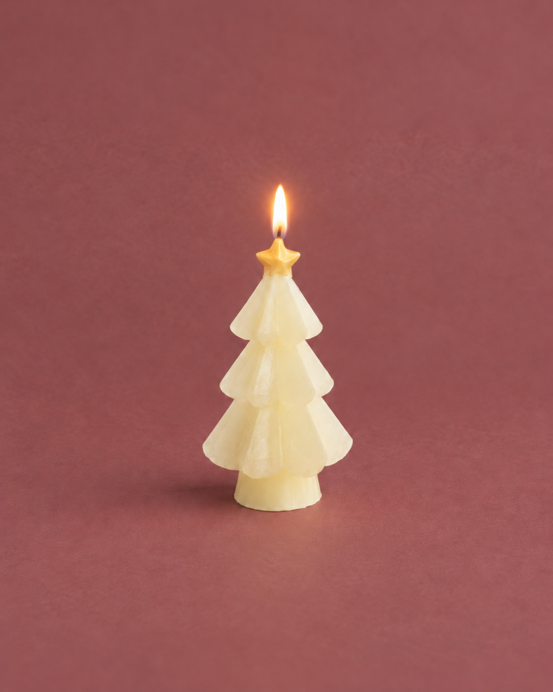 Kerstboomkaars | 9 cm | Vanilla