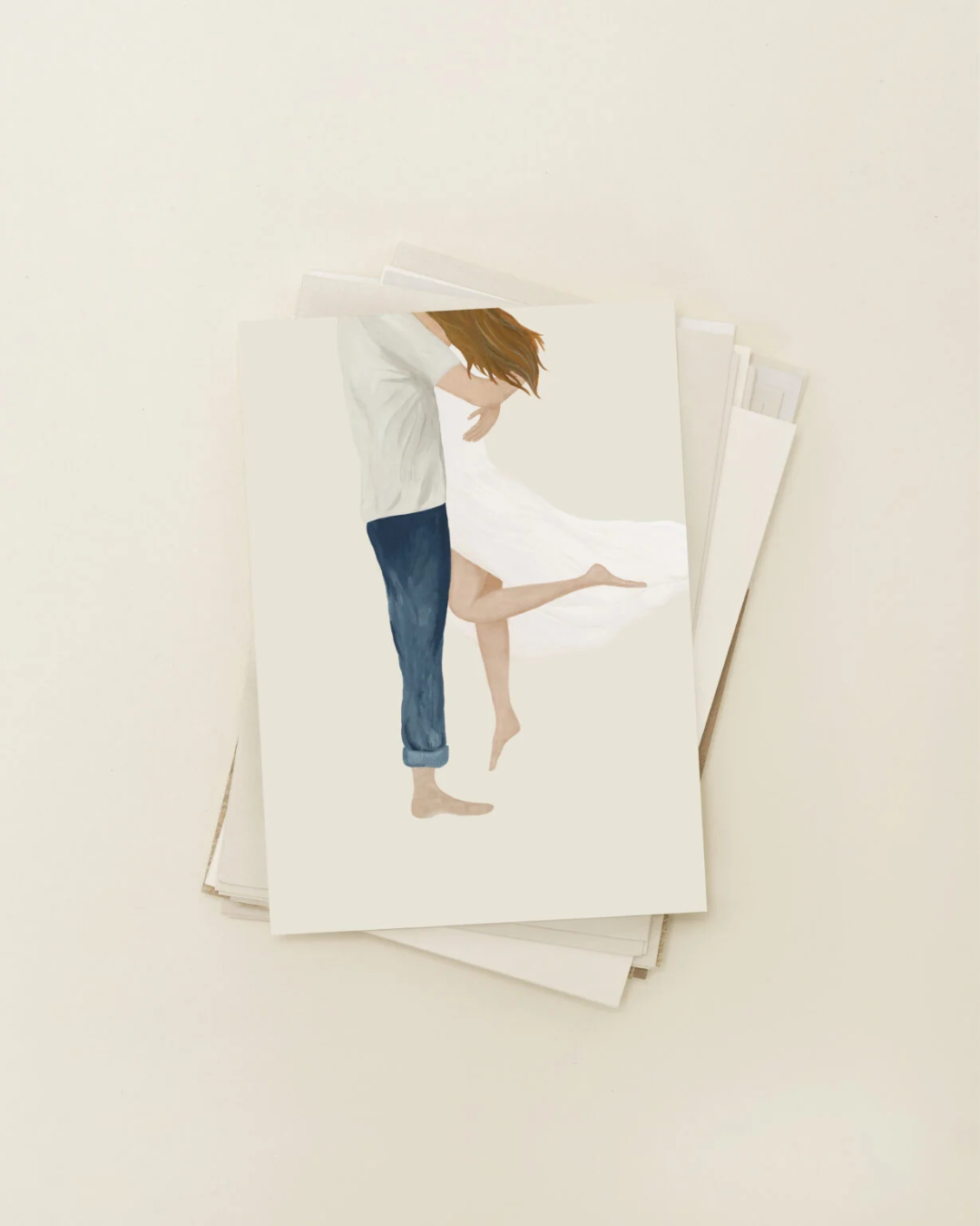 Enkele kaart met envelop | Houvast