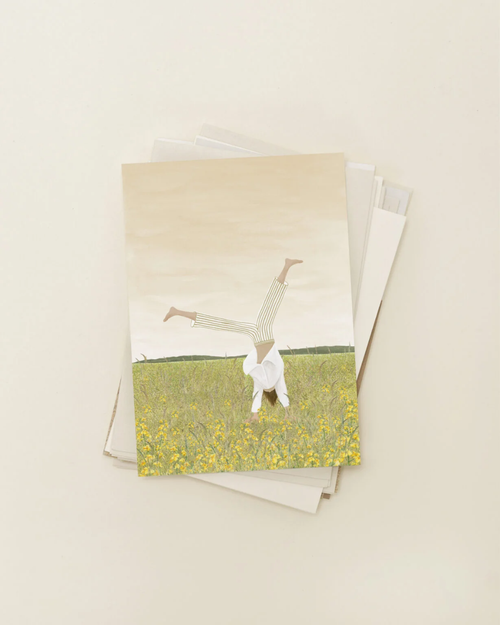 Miniposter met envelop | A5 | Ondersteboven
