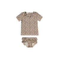 Salted Stories | Zwemkleding set voor meisjes | Sparkly flowers
