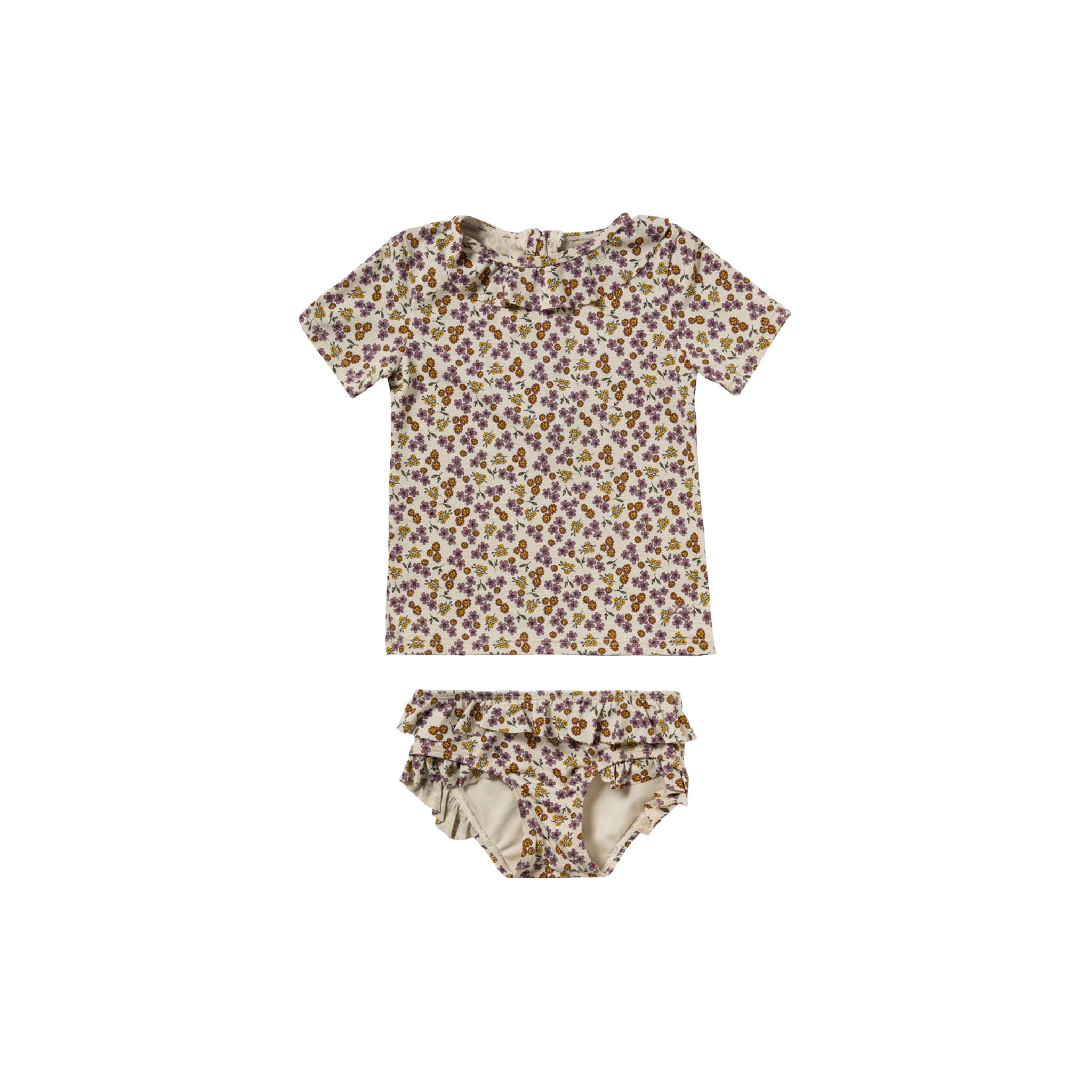 Salted Stories | Zwemkleding set voor meisjes | Sparkly flowers