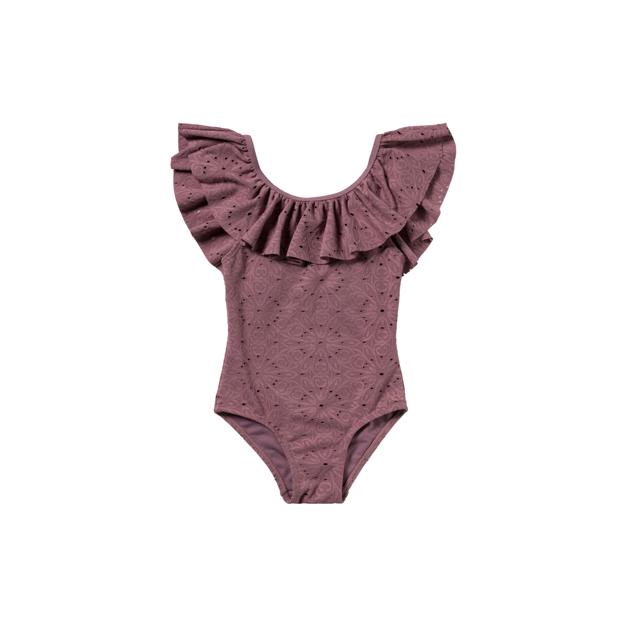 Badpak voor meisjes | Broderie