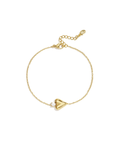 Armband | Sculpted heart | Goud & zilver