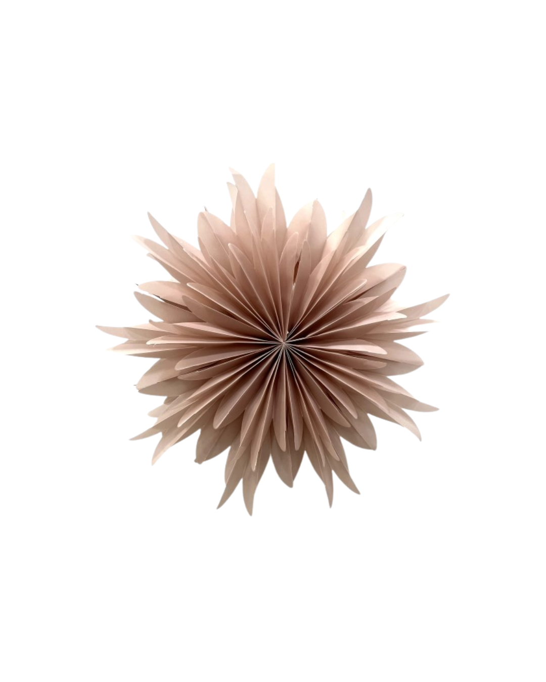 Pre-order | Papieren kerstster | 35 cm | Roze