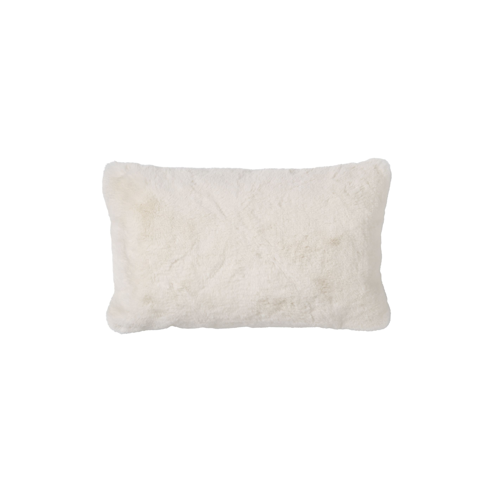 Sierkussen Zaya | Snow white | 30 x 50 cm