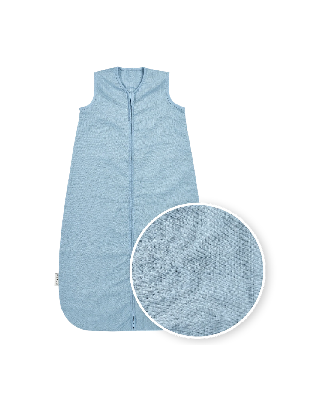 Linnen slaapzak | Studio | Ongevoerd | Jeans blue