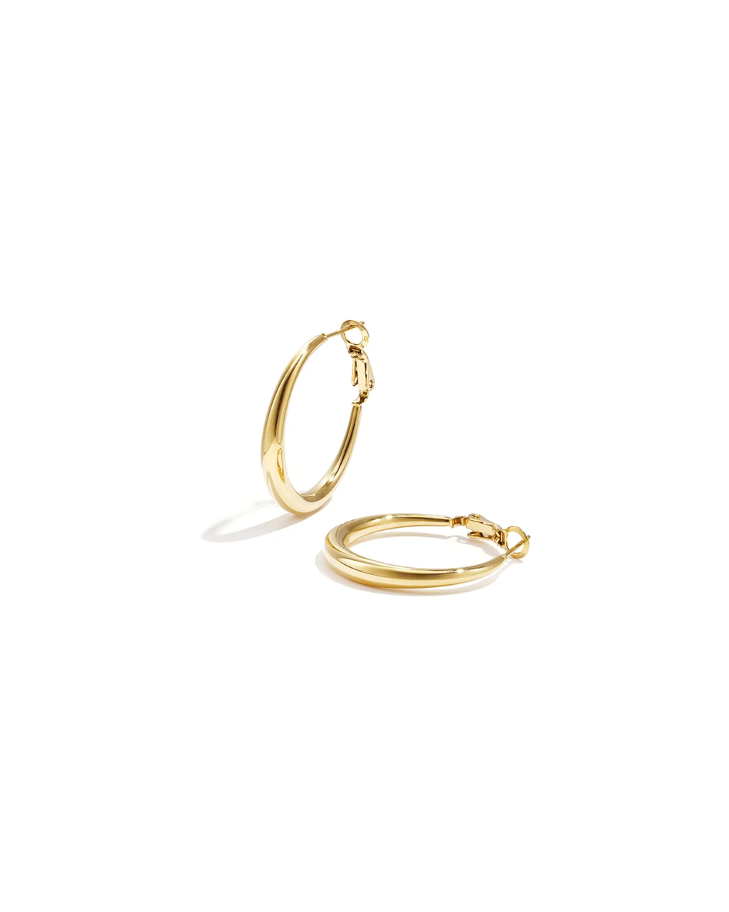 Oorbellen | Slim hoop | Goud & zilver