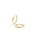 Oorbellen | Slim hoop | Goud & zilver