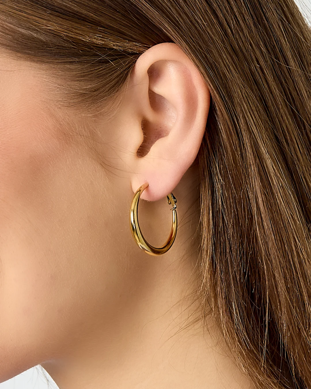 Oorbellen | Slim hoop | Goud & zilver