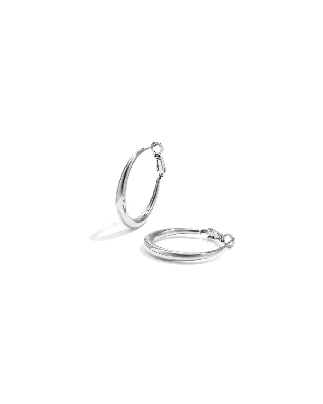 Oorbellen | Slim hoop | Goud & zilver