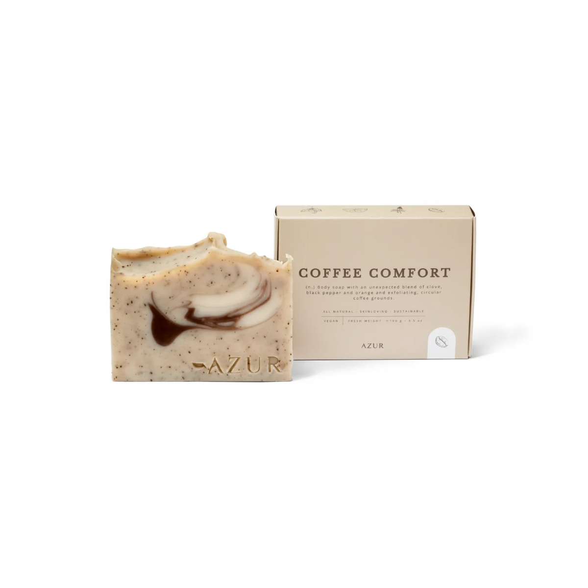 Natuurlijke scrubzeep | Coffee comfort