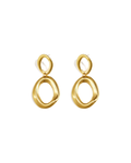 Oorbellen | Soft orbit | Goud & zilver