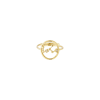 Sterrenbeeld ring | Maagd | Goud