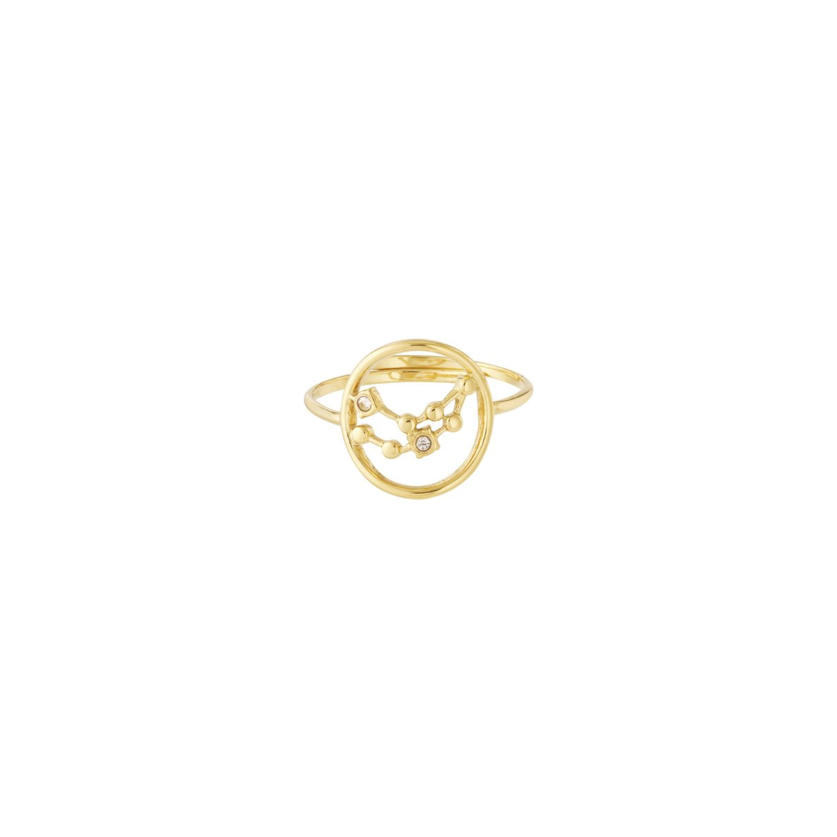 Sterrenbeeld ring | Steenbok | Goud