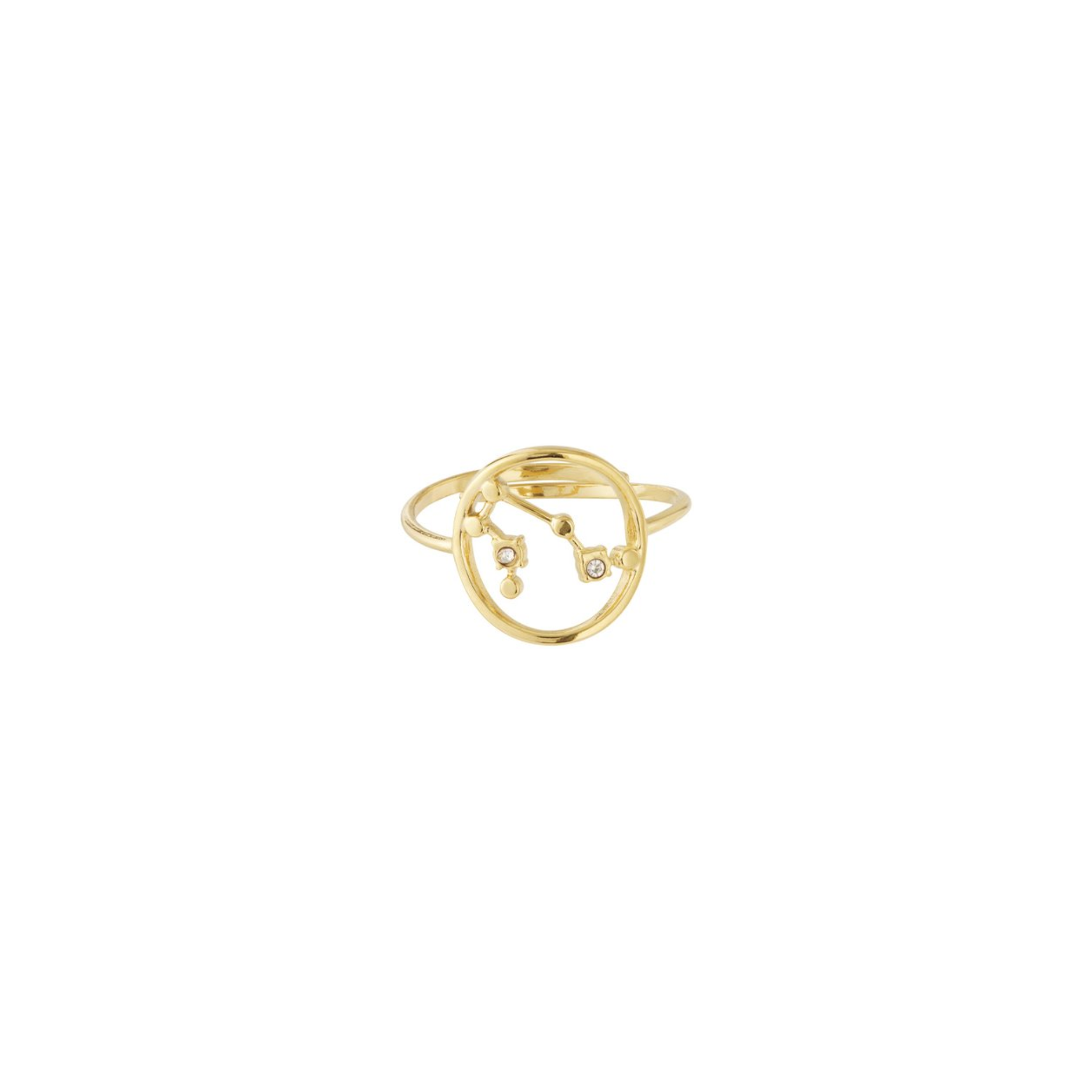 Sterrenbeeld ring | Tweelingen | Goud