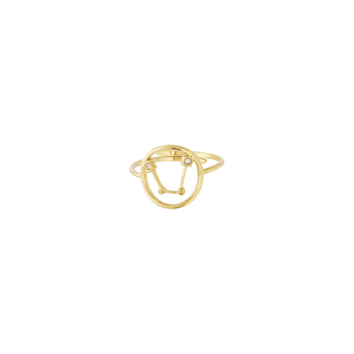 Sterrenbeeld ring | Waterman | Goud