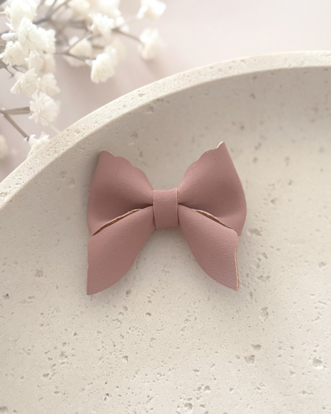 Alligator haarspeldje | Julie | Dusty pink