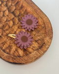 Klik klak haarspeldje | Dahlia violet