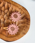 Klik klak haarspeldje | Dahlia | Dusty pink