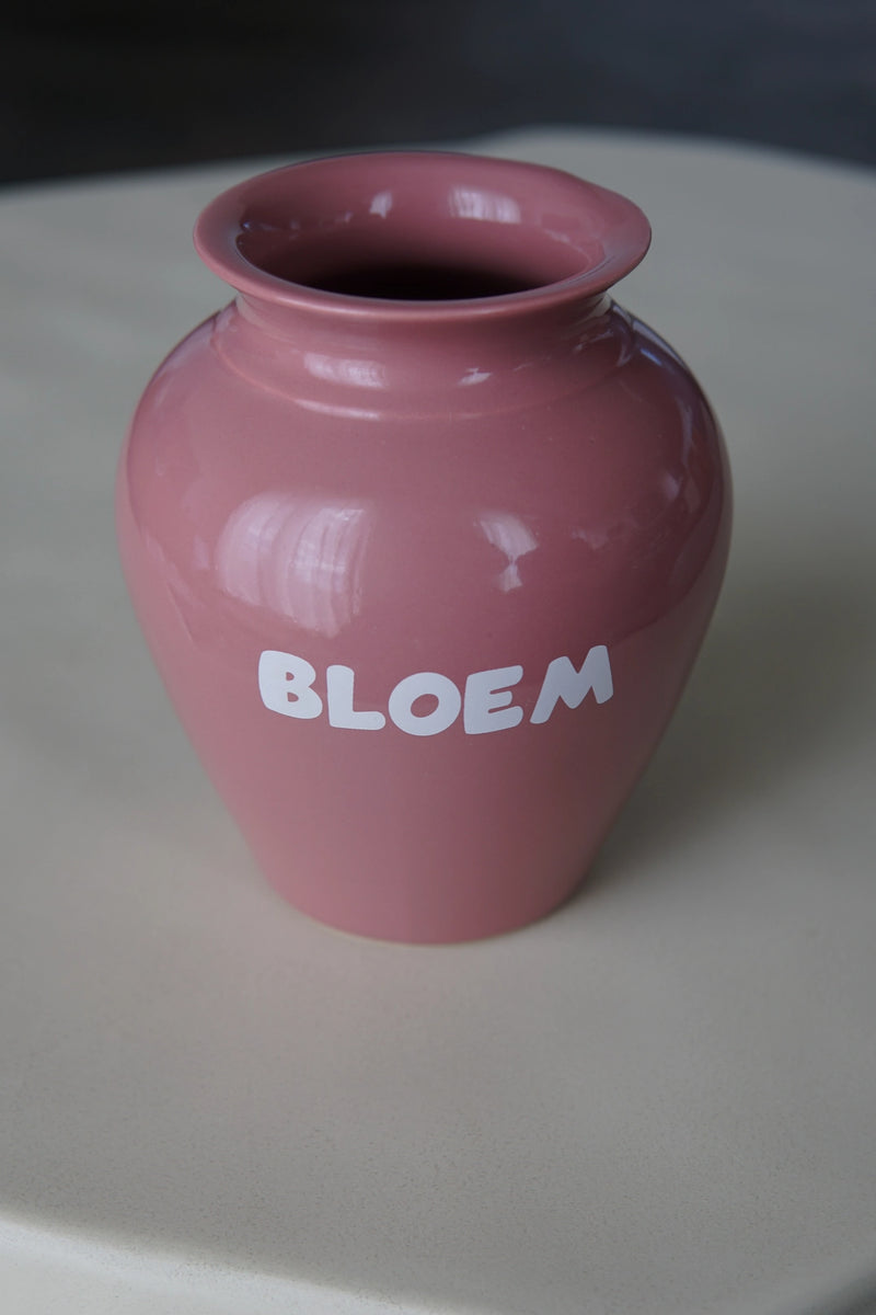 Vaas bloem | Roze