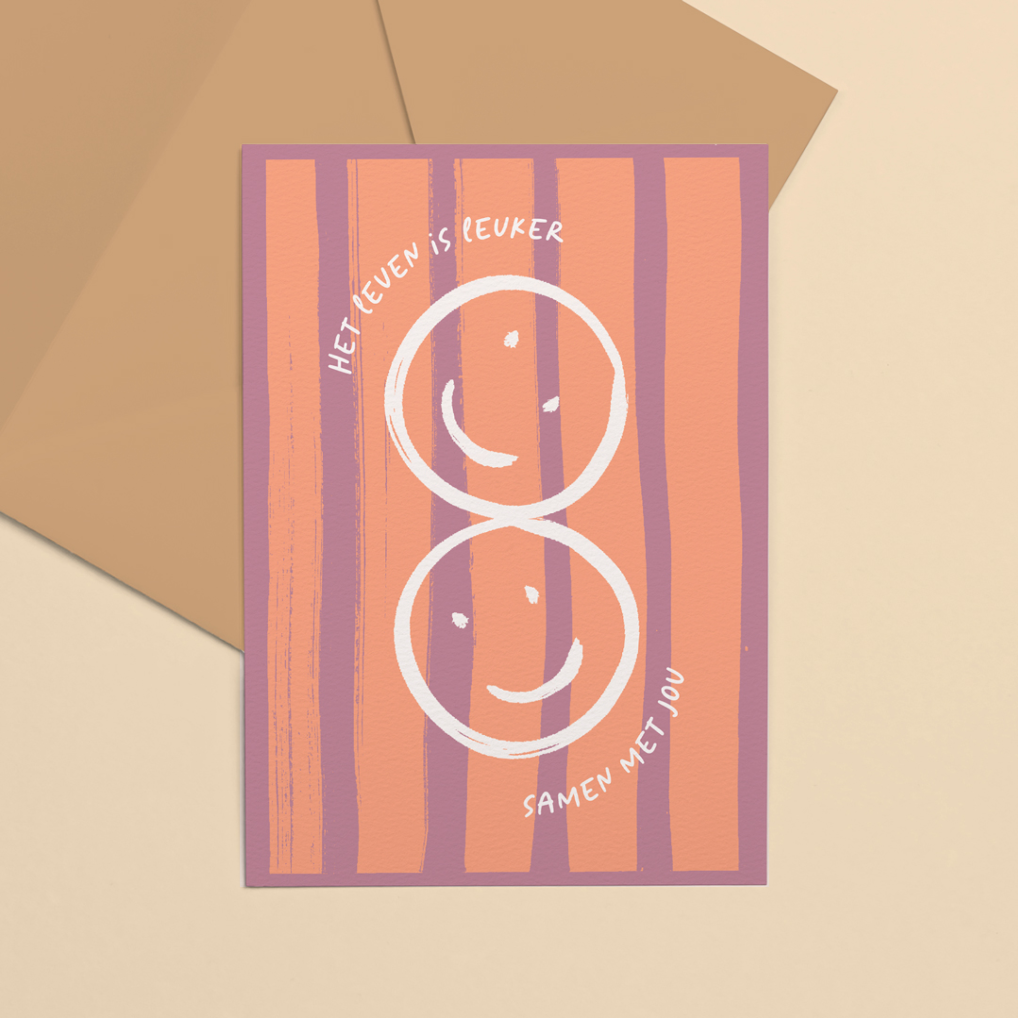 Enkele kaart | Het leven is leuker samen met jou