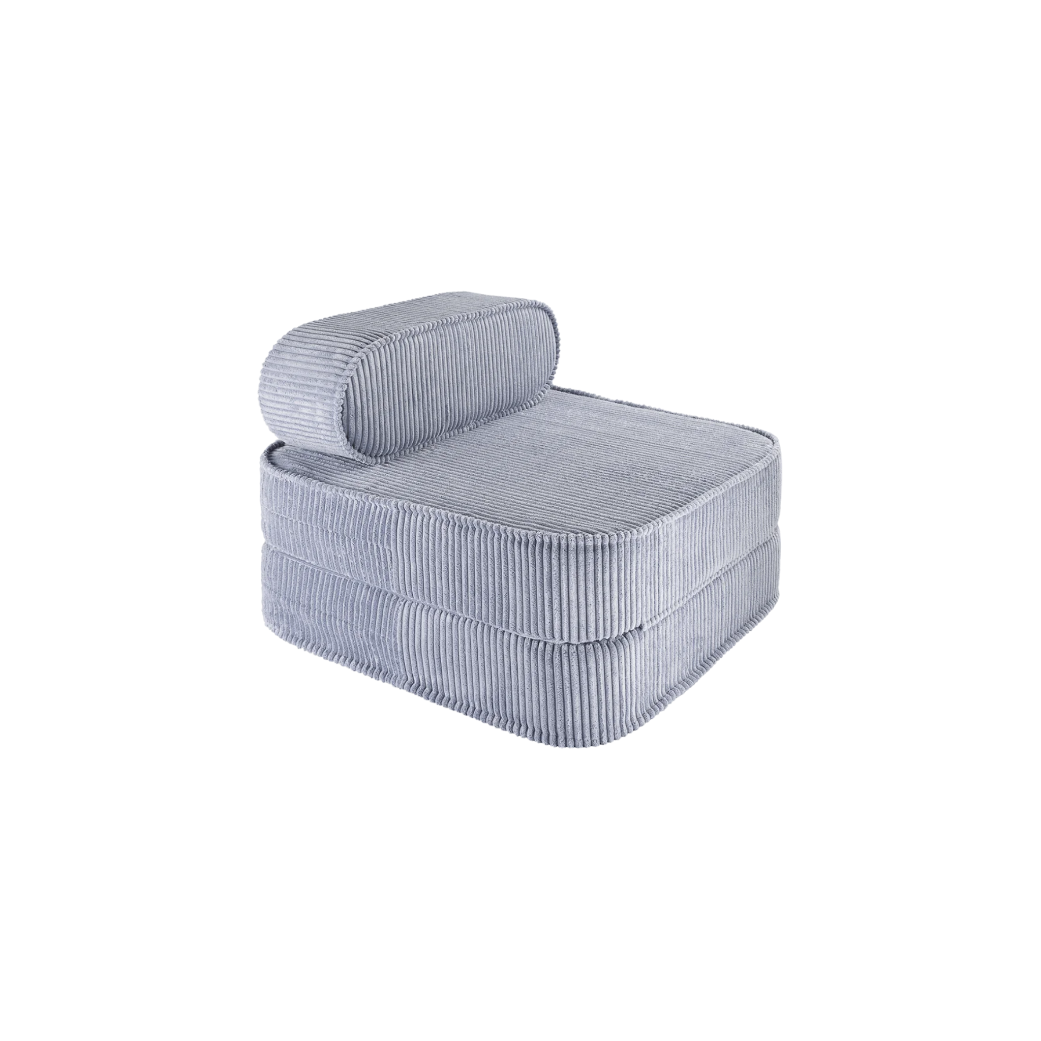Kinder loungestoel & logeerbed | Blueberry Blue