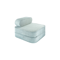 Kinder loungestoel & logeerbed | Peppermint Green