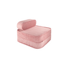 Kinder loungestoel & logeerbed | Pink Mousse