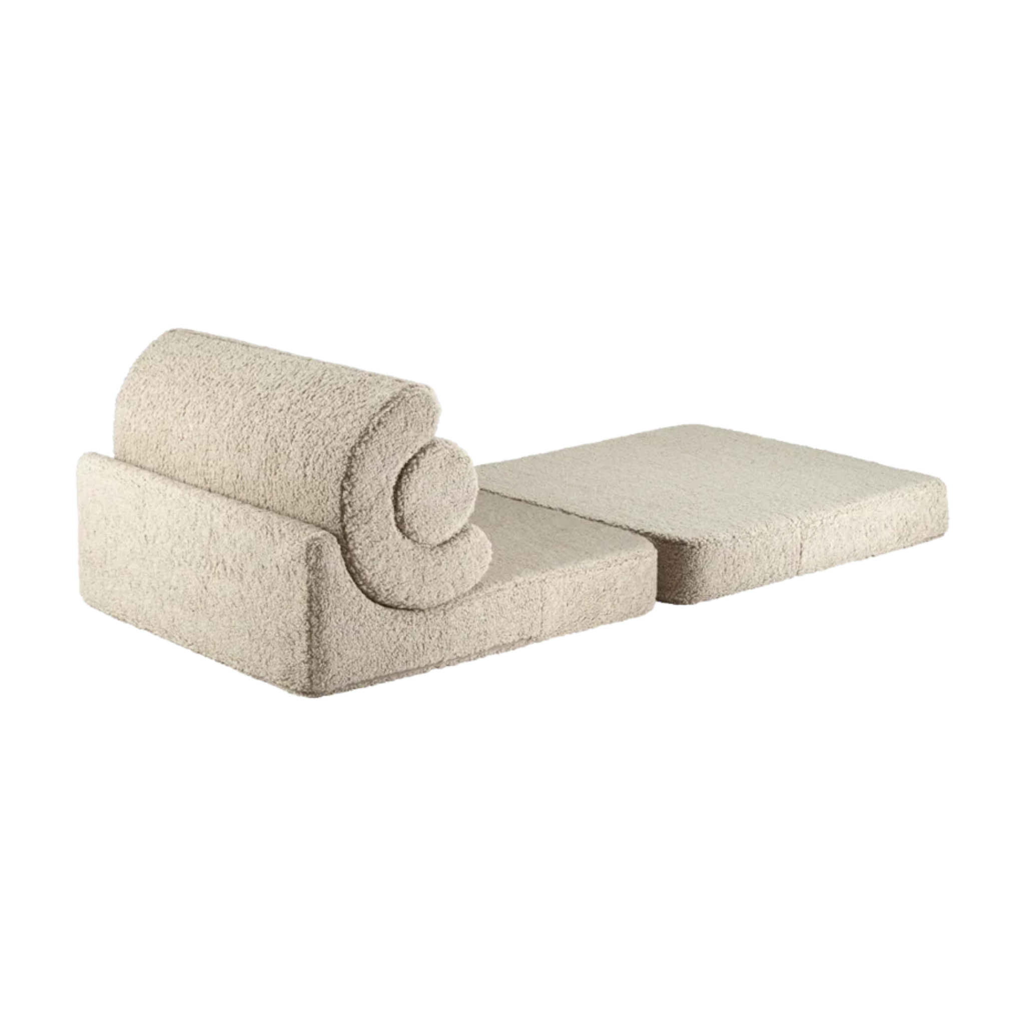Kinder loungestoel | Flipster | Biscuit