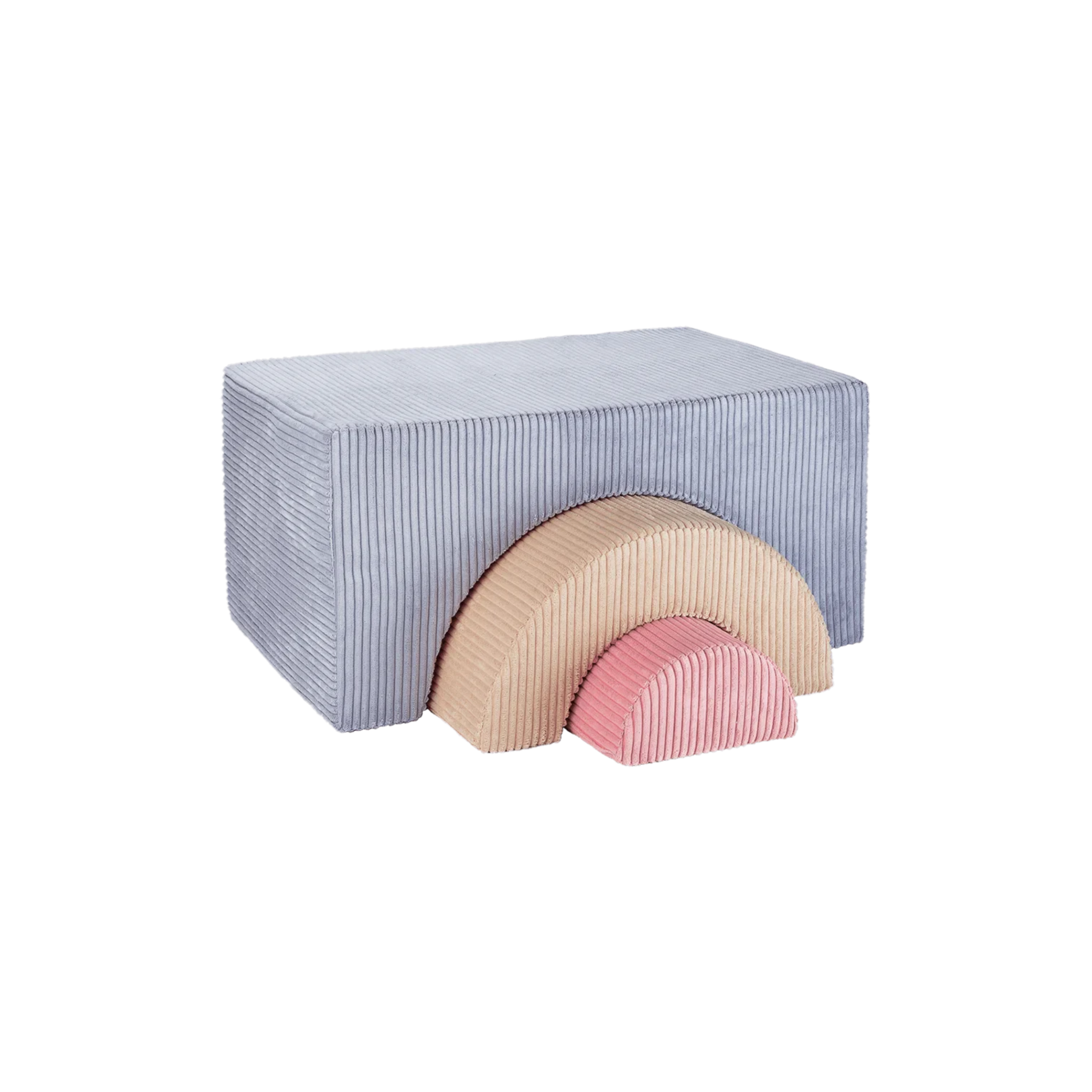 Speelset Rainbow | Blueberry blue | Set van 3
