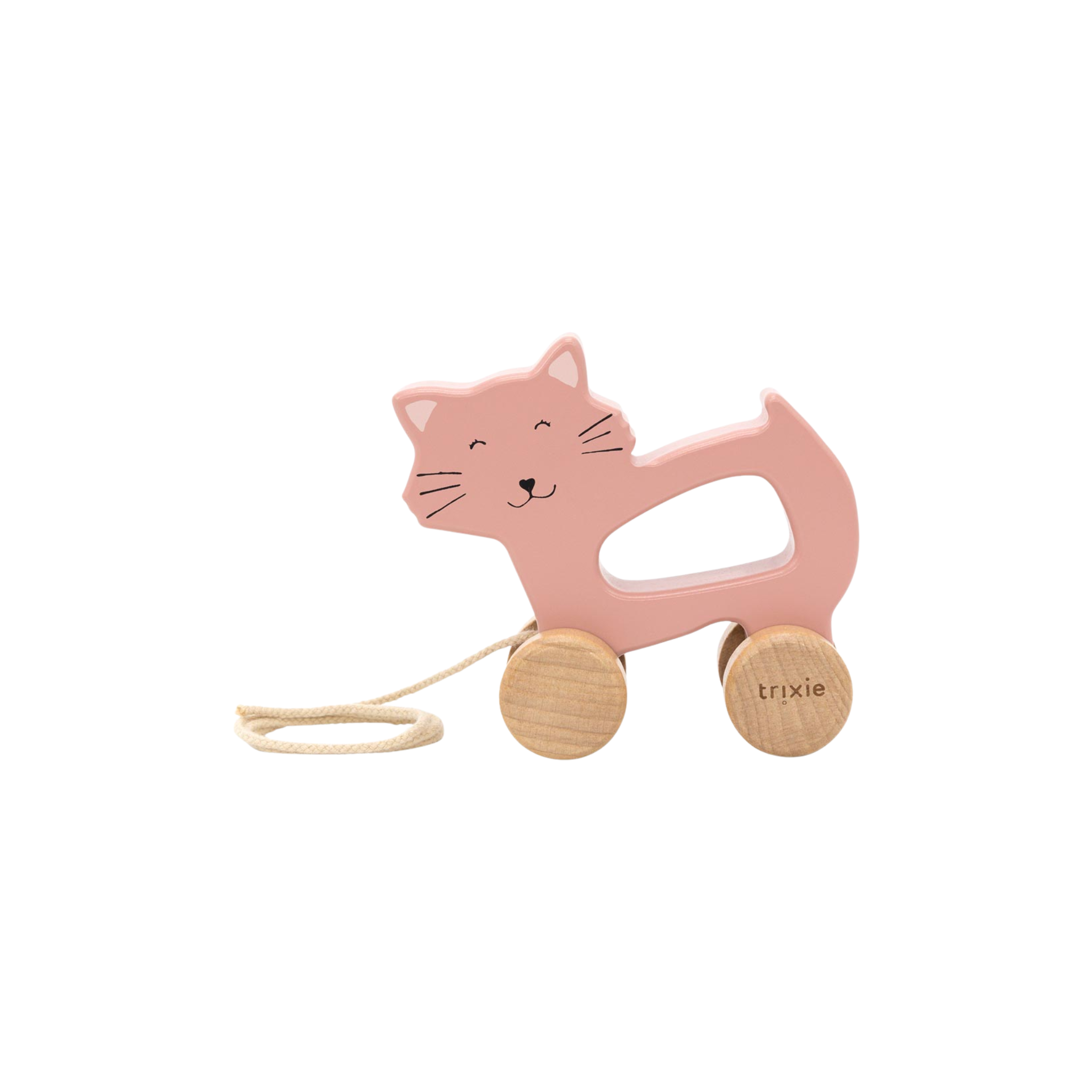 Houten trekspeelgoed | Mrs. Cat