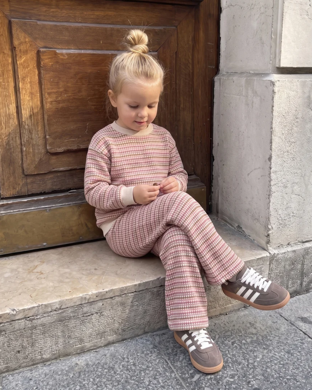 Meisjes sweater | Bubble knit