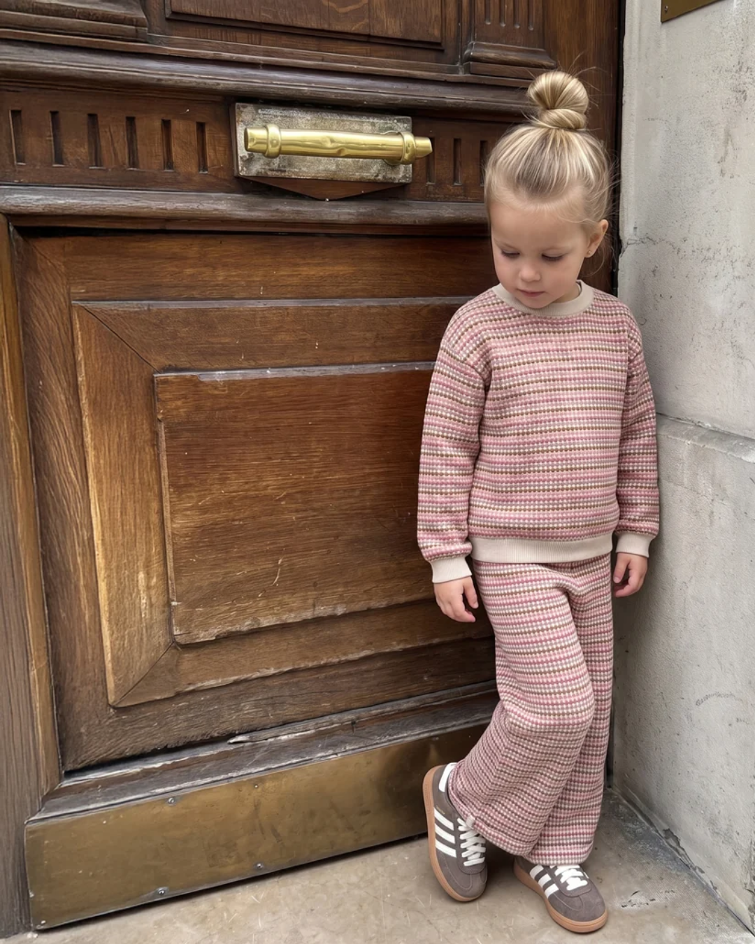 Meisjes sweater | Bubble knit