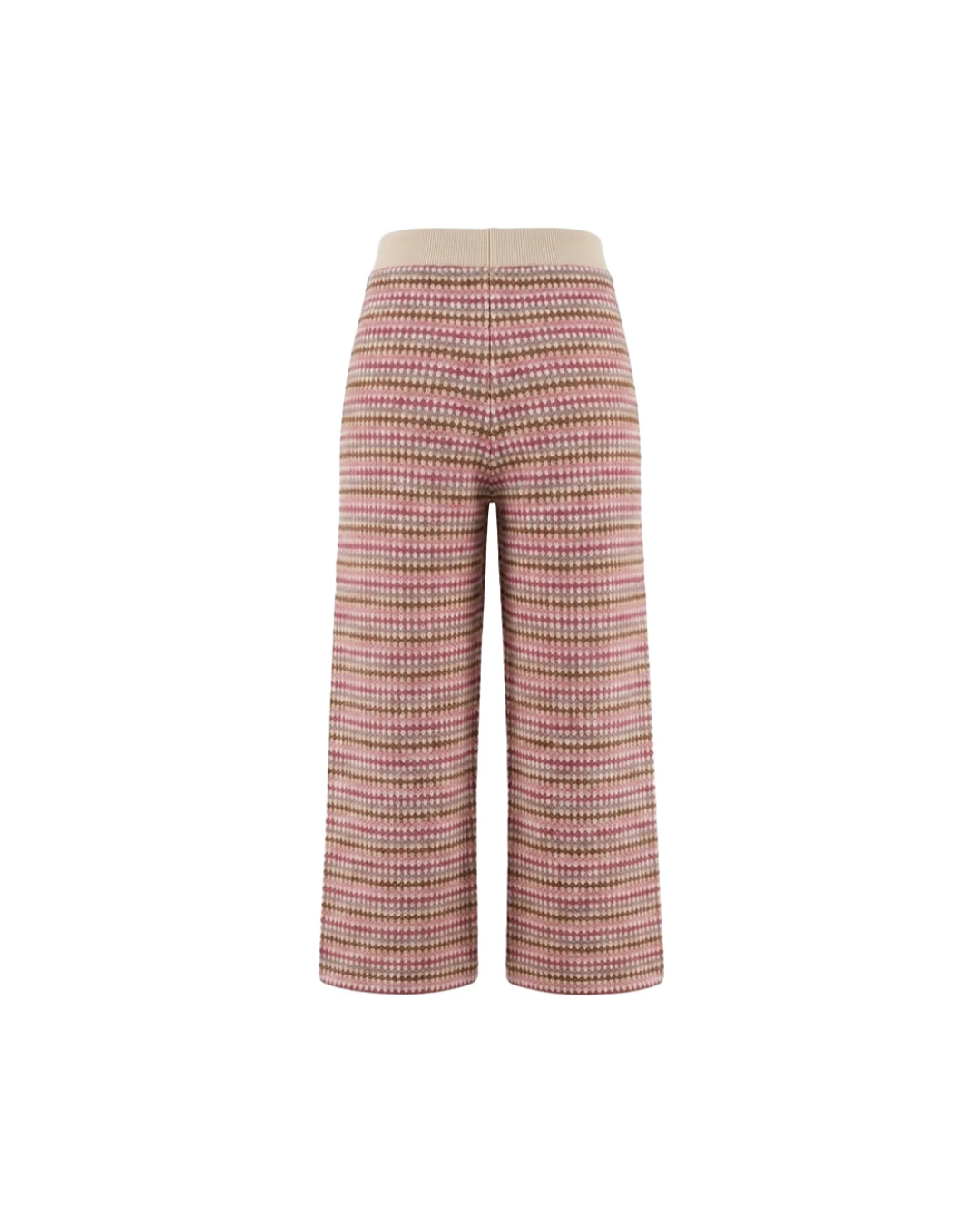 Meisjes broek | Bubble knit | Wide leg