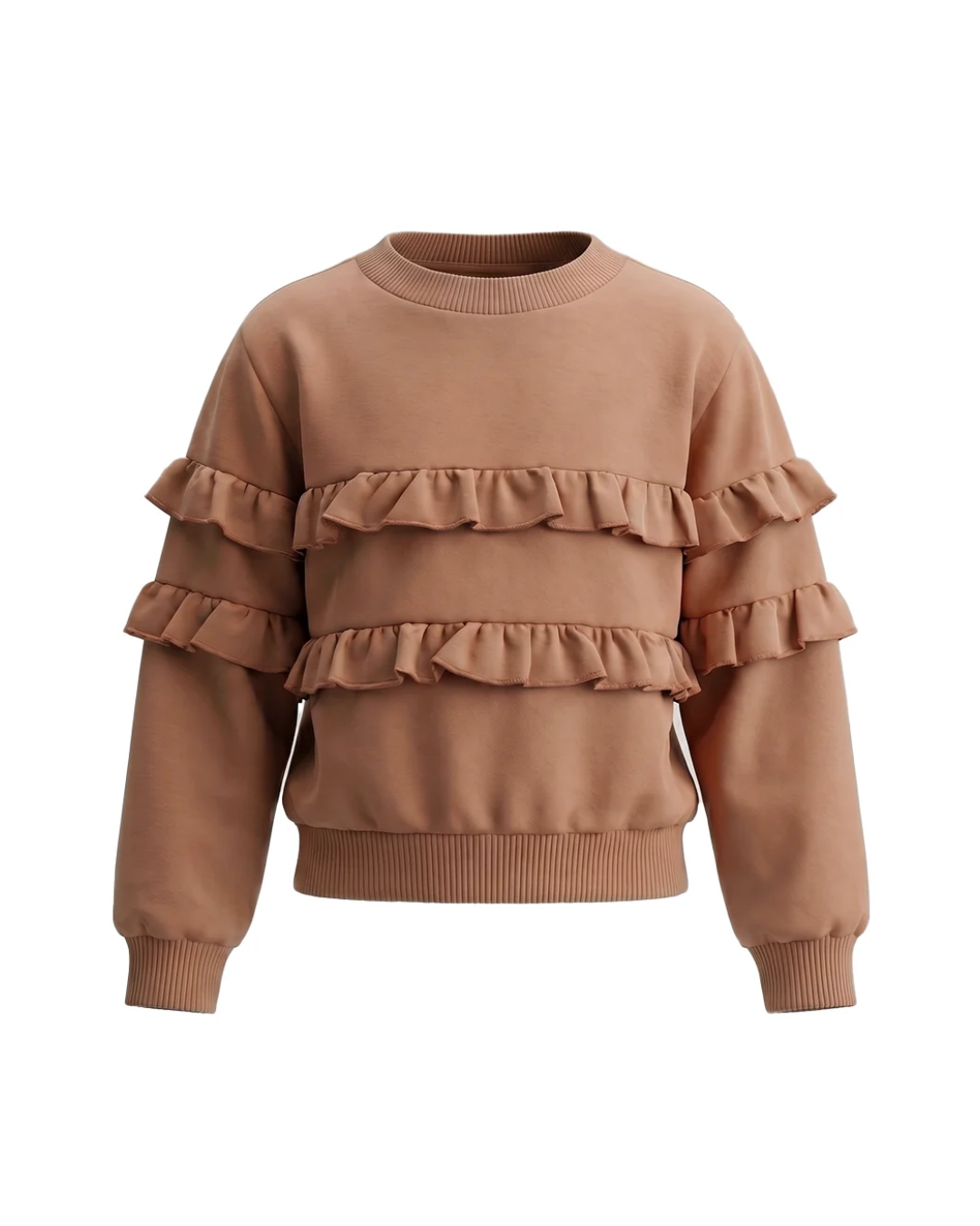 Meisjes sweater | Ruffle | Thrush