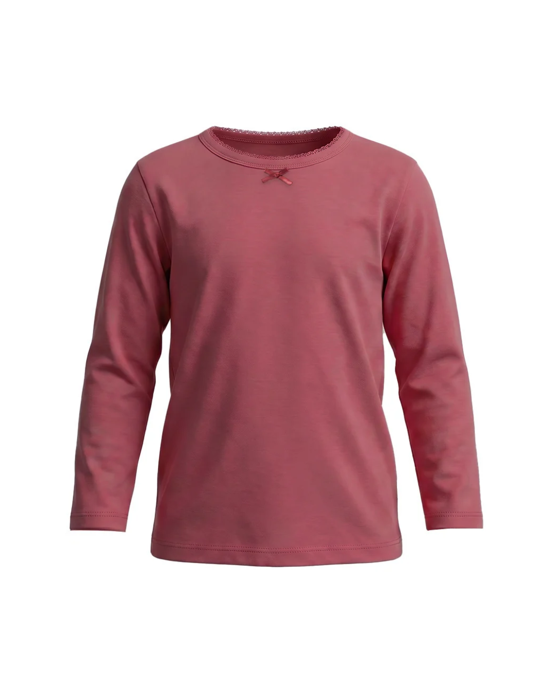 Meisjes longsleeve | Rose wine
